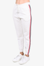 Thom Browne White/Red/Blue Striped Sweatpants Size 1
