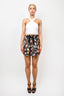 Red Valentino Back Floral Mini Skirt Size 38