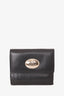 Roberto Cavalli Black Leather Bifold Wallet