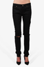 Saint Laurent Black Denim Distressed Jeans Size 29