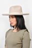 Seager x Nikki Lane Beige Wool Felt Hat Size 6 7/8