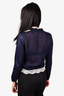 See By Chloe Navy Lace Detail Blouses Size 34