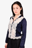 See By Chloe Navy Lace Detail Blouses Size 34