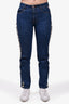 Stella McCartney Denim Logo Straight Jeans Size 27