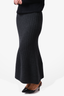 Stella McCartney Grey Wool Ribbed Maxi Skirt Size 38