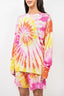Stella McCartney Pink/Yellow Tie Dye Top Size 46 + Matching Shorts Set Size 38