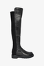 Stuart Weitzman Black Leather Riding Boots Size 6.5