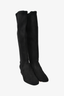 Stuart Weitzman Black Suede Knee High Boots Size 5.5