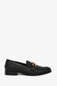 Stuart Weitzman Black Woven Raffia Loafers Size 8