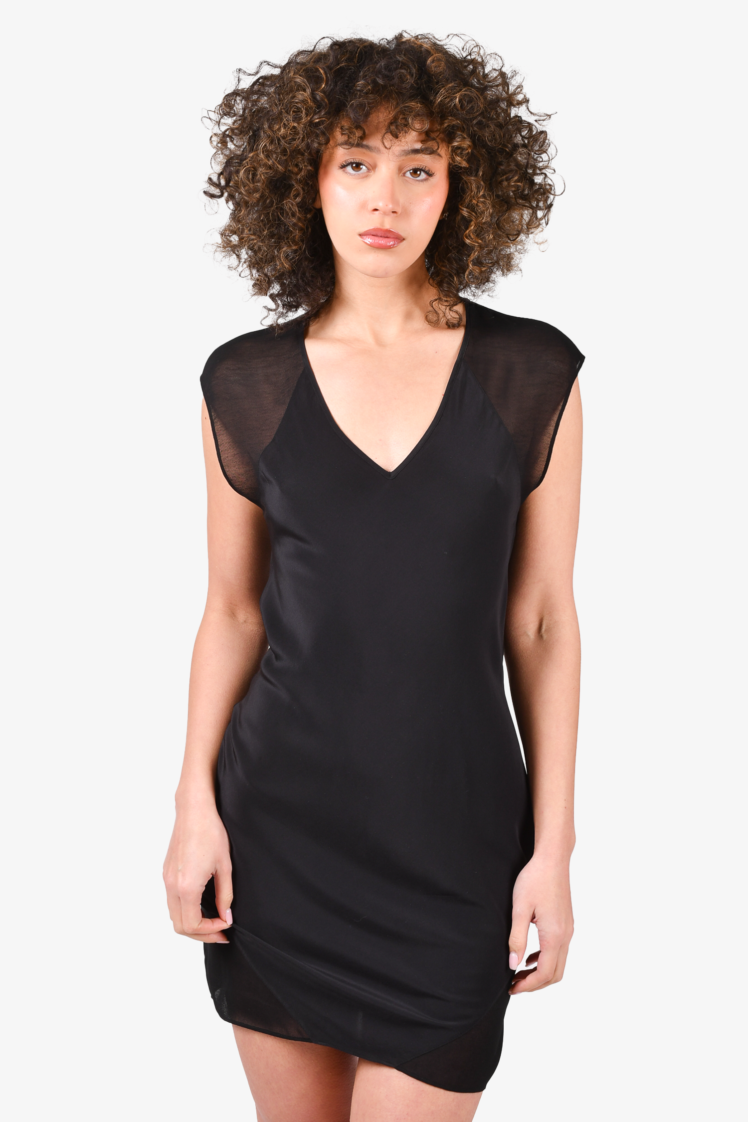 t by alexander wang mesh dress T by Alexander Wang Black Mesh Detail Dress Size S – Mine & Yours