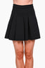 T by Alexander Wang Black Pleated Mini Skirt sz S