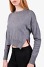T by Alexander Wang Grey Wool Sweater Size XS
