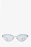Tiffany & Co. Blue Tinted Cat Eye Sunglasses