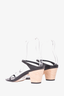 Toteme Black Strappy Heeled Sandals Size 39