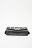 Valentino Black VLTN Belt Bag/Crossbody