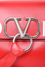 Valentino Red Leather 'Love' Shoulder Bag