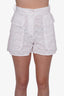 Valentino White Lace Shorts Size 38