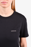 Versace Black Cotton T-Shirt Size 4