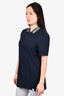 Versace Collection Navy/Gold Polo Size M Mens