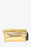 Versace Jeans Gold Studded Shoulder Bag
