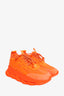 Versace Orange Chain Reaction Sneakers Size 44