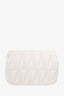 Versace White Leather Virtus Mini Bag