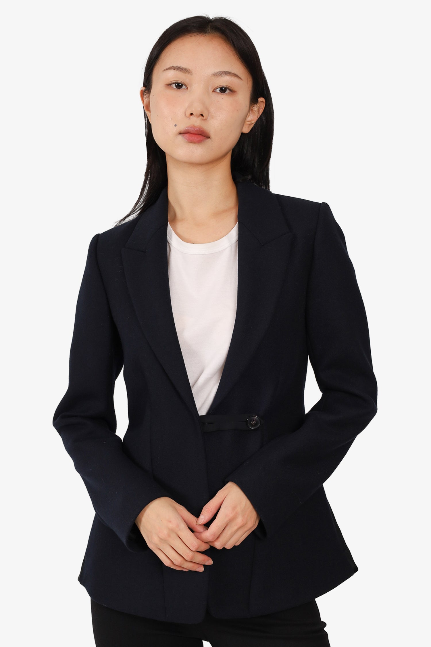Seafarer Women's Betty Virgin Wool Blazer Black