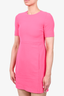 Victoria Beckham Pink Wool Dress Size 2