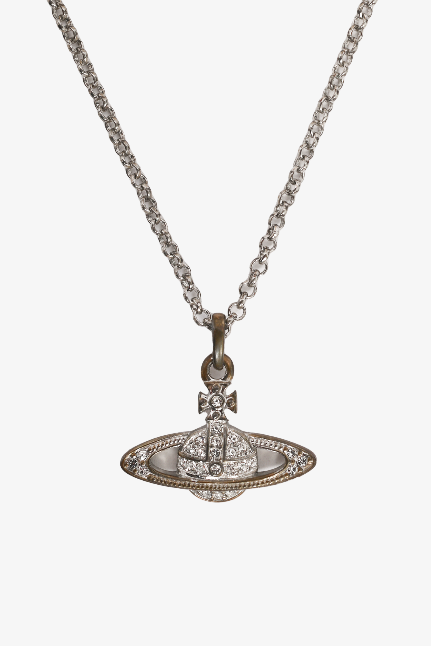 VIVIENNE WESTWOOD Swarovski crystal orb necklace