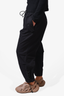 Y-3 Yohji Yamamoto Black Toggle Drawstring Pant Size M