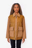 Burberry Brown Quilted Nylon Jacket