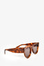 Celine Tortoiseshell Acrylic Cat Eye Sunglasses