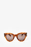 Celine Tortoiseshell Acrylic Cat Eye Sunglasses