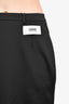 Dolce & Gabbana Black '1999' Maxi Skirt Size 46