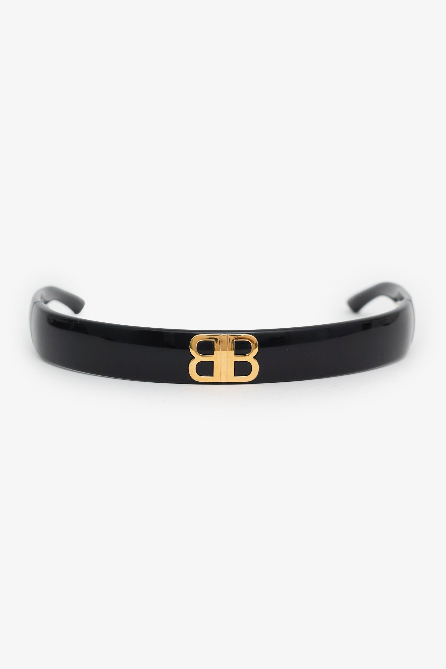 Balenciaga Black 'Country Club BB' Foldable Headband – Mine & Yours