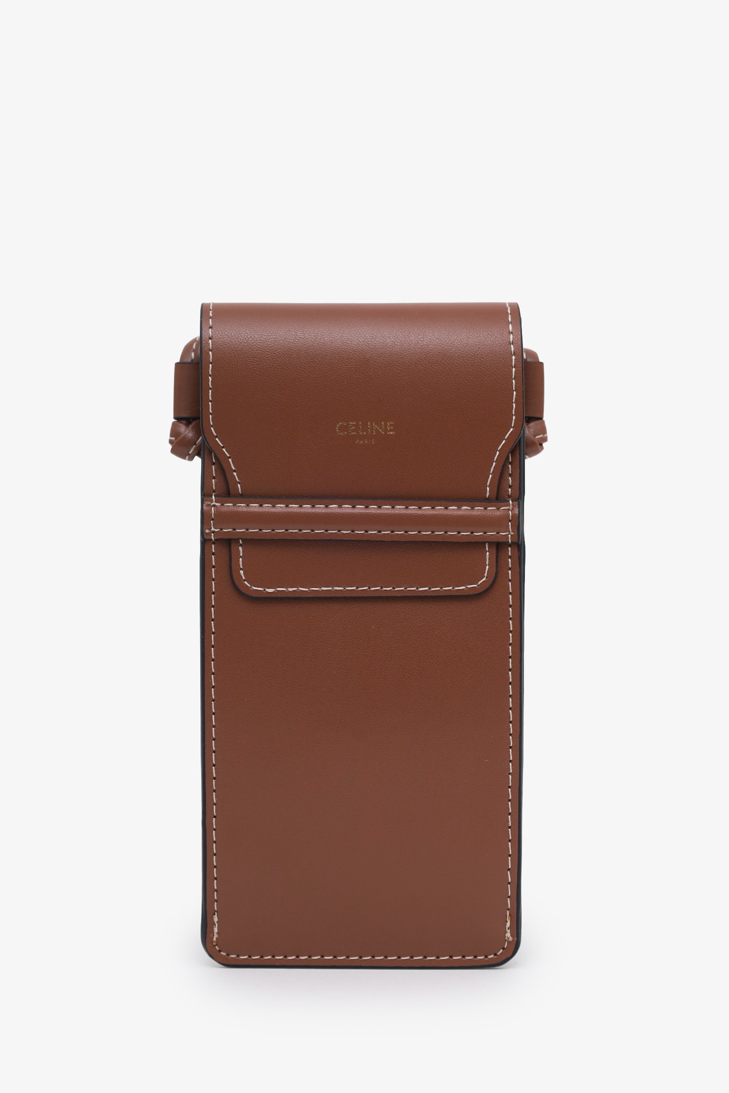 Celine Brown Leather Sunglass Pouch – Mine & Yours