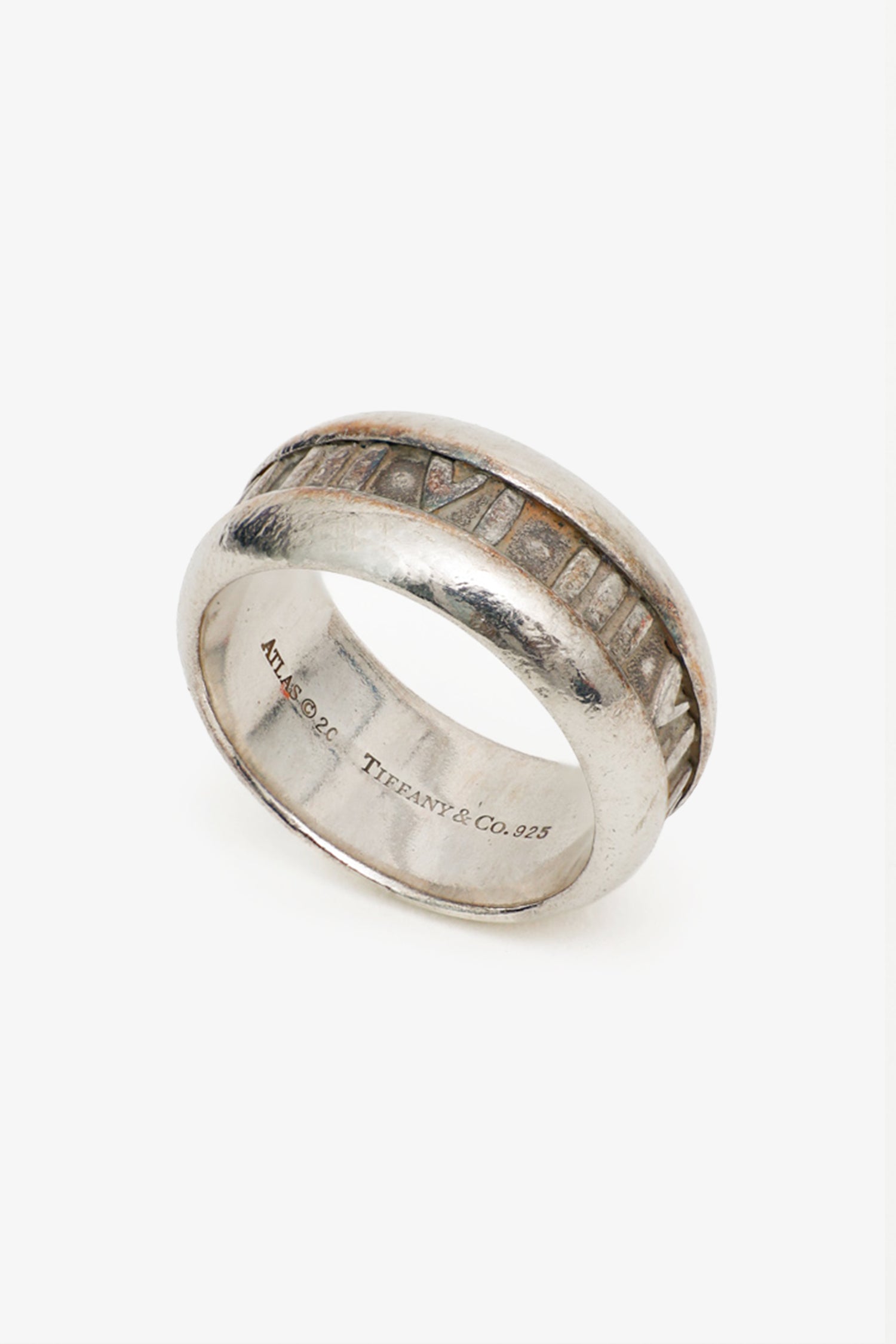 Tiffany & Co. Sterling Silver Atlas Ring – Mine & Yours