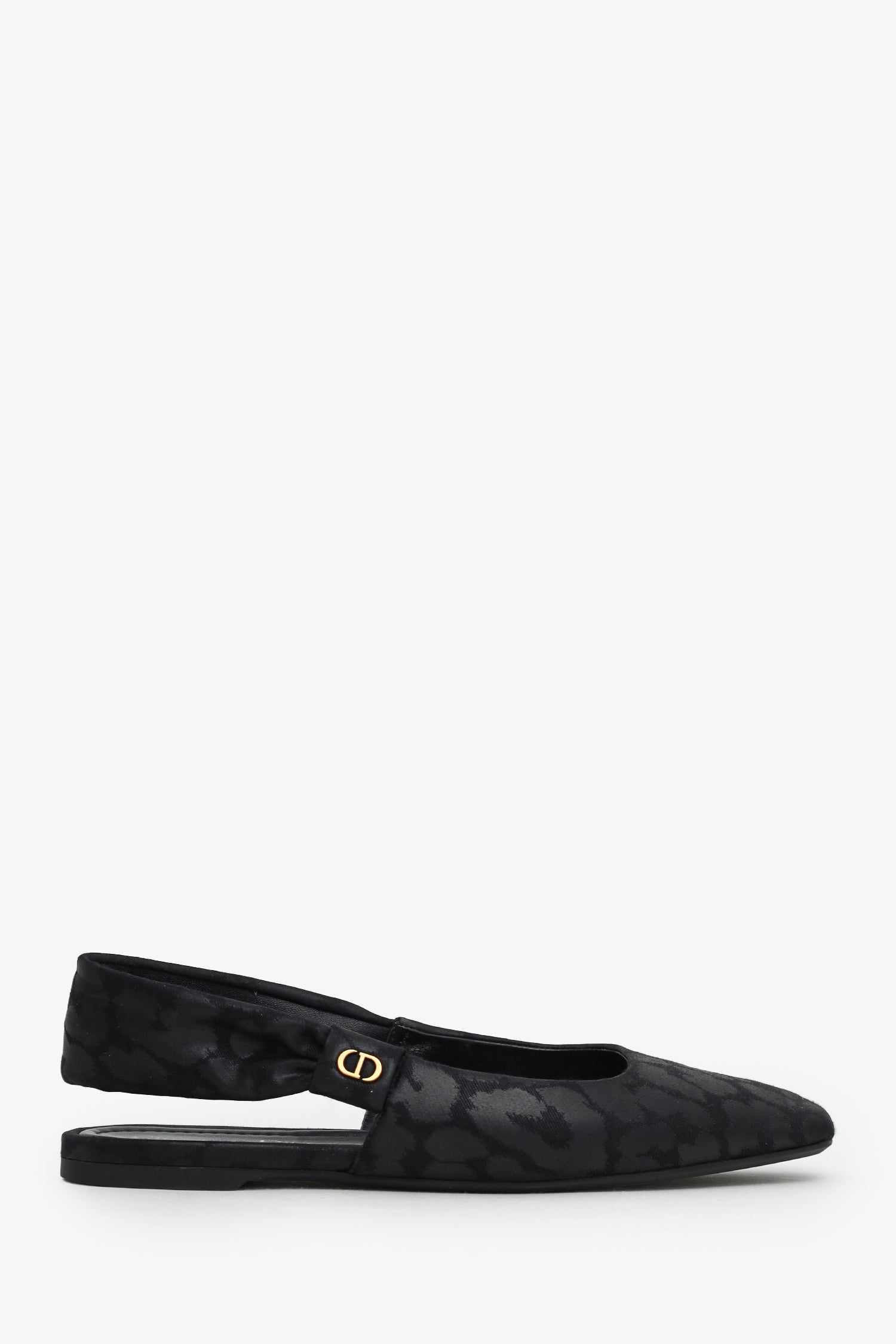 Christian Dior Black Satin 