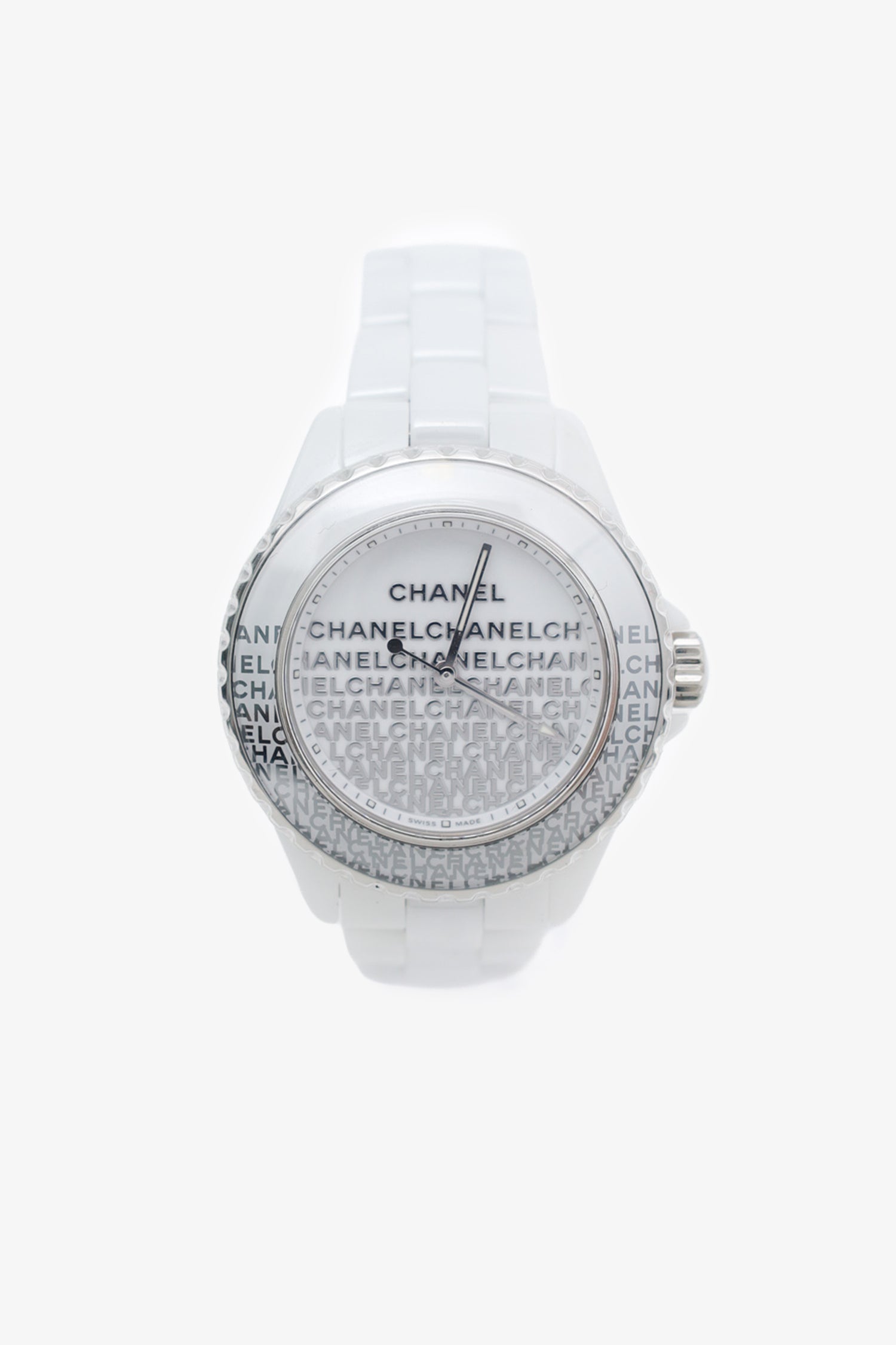 Chanel Watch Wanted de White Ceramic Chanel J12 Wanted de Watch, Ceramic, Ladies, White, H7419  main image 4