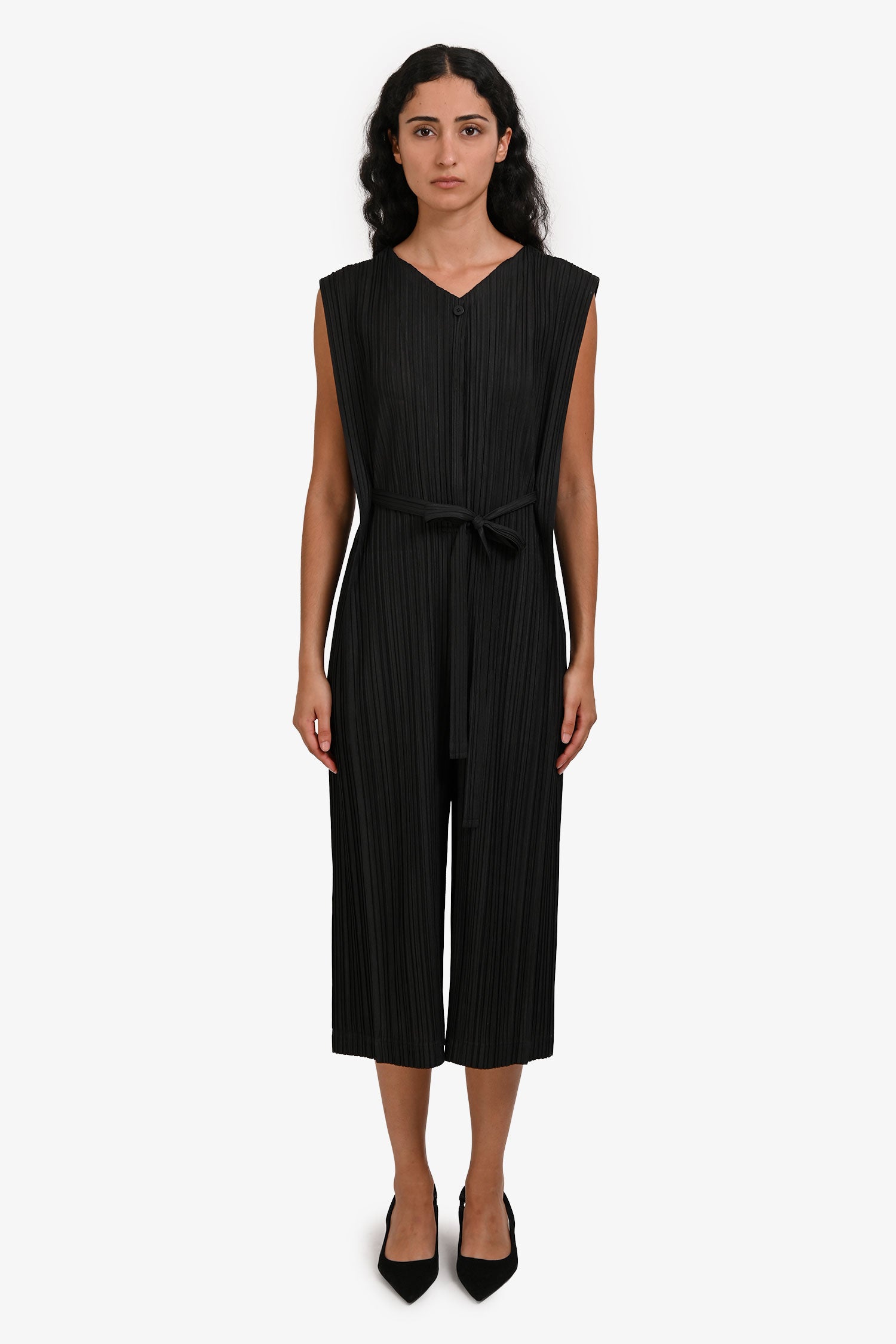 Pleats Please Issey Miyake Black Pleated Jumper Size 3 – Mine & Yours