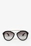 Prada Black/Gold Frame Sunglasses