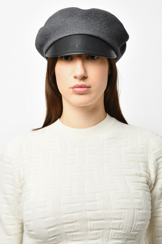 Christian dior leather beret Clearance