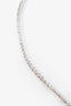 14K White Gold Line 2.4 Carat Diamond Necklace