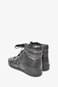 3.1 Phillip Lim Black Leather High Top Sneakers Size 37