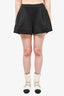 3.1 Phillip Lim Black Neoprene Shorts Size 4