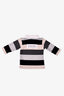 Burberry Grey/Black Striped Polo T-Shirt Size 6M