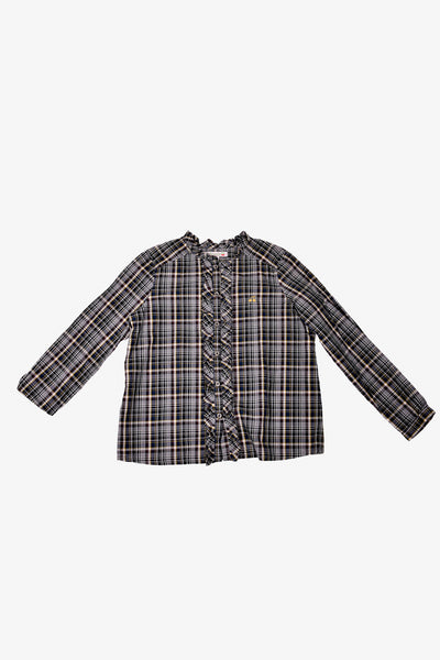 未使用】Bonpoint ボンポワン ブラウス リバティ 8a 130 140