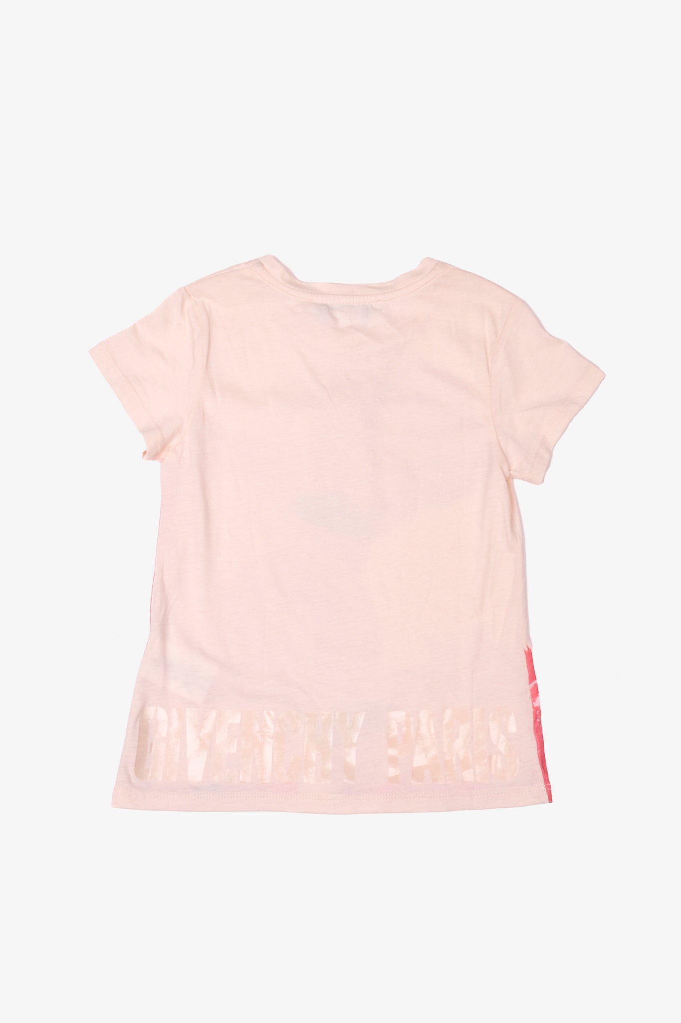 Givenchy Pink/Peach Flamingo Printed T-Shirt Size 6Y Kids