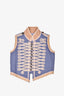 Stella McCartney Blue/Cream Embroidered Vest Size 6 Kids