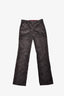 D&G Junior Dark Grey Spotted Corduroy Pant Size S Kids